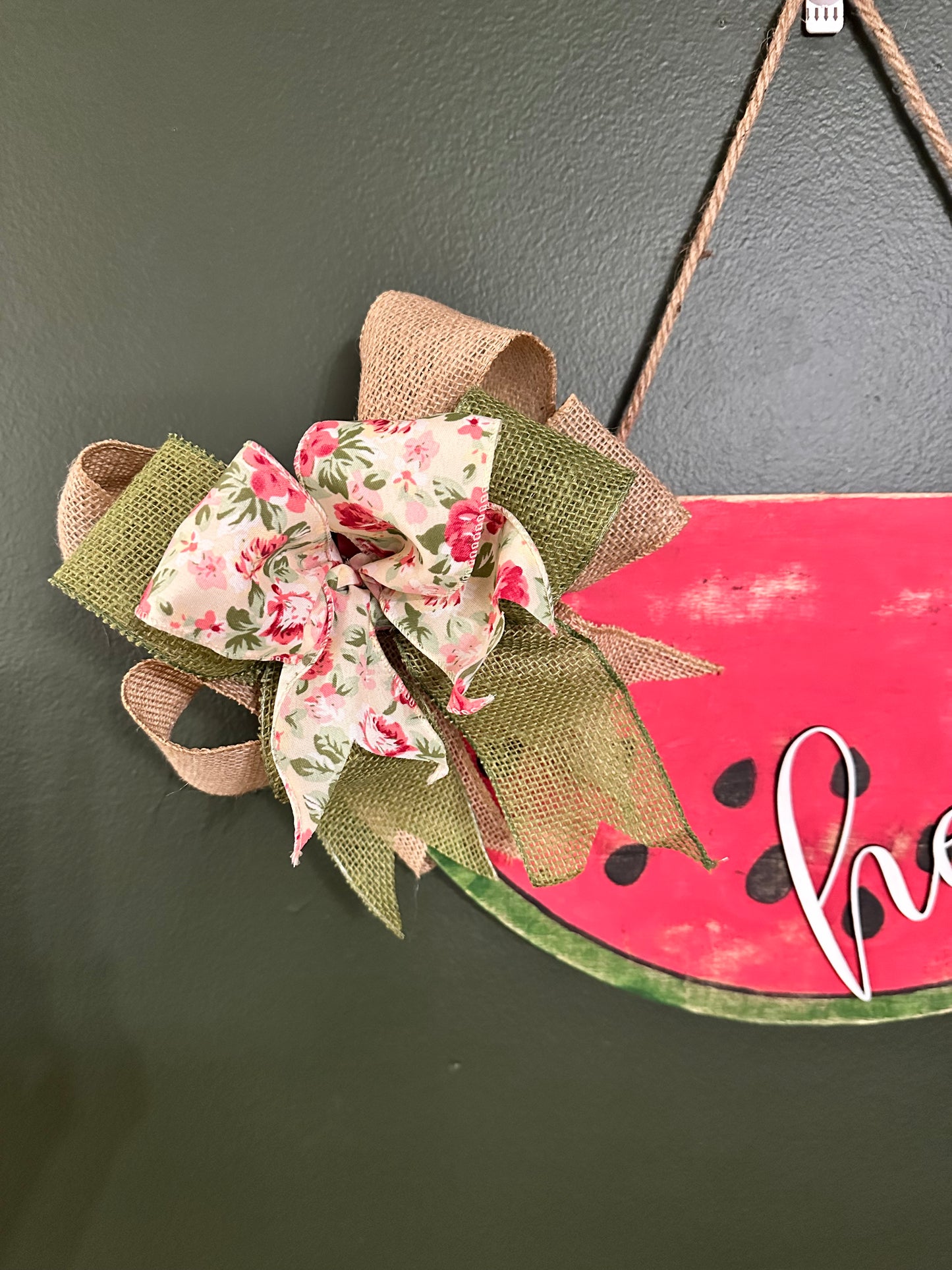 Watermelon Door Hanger