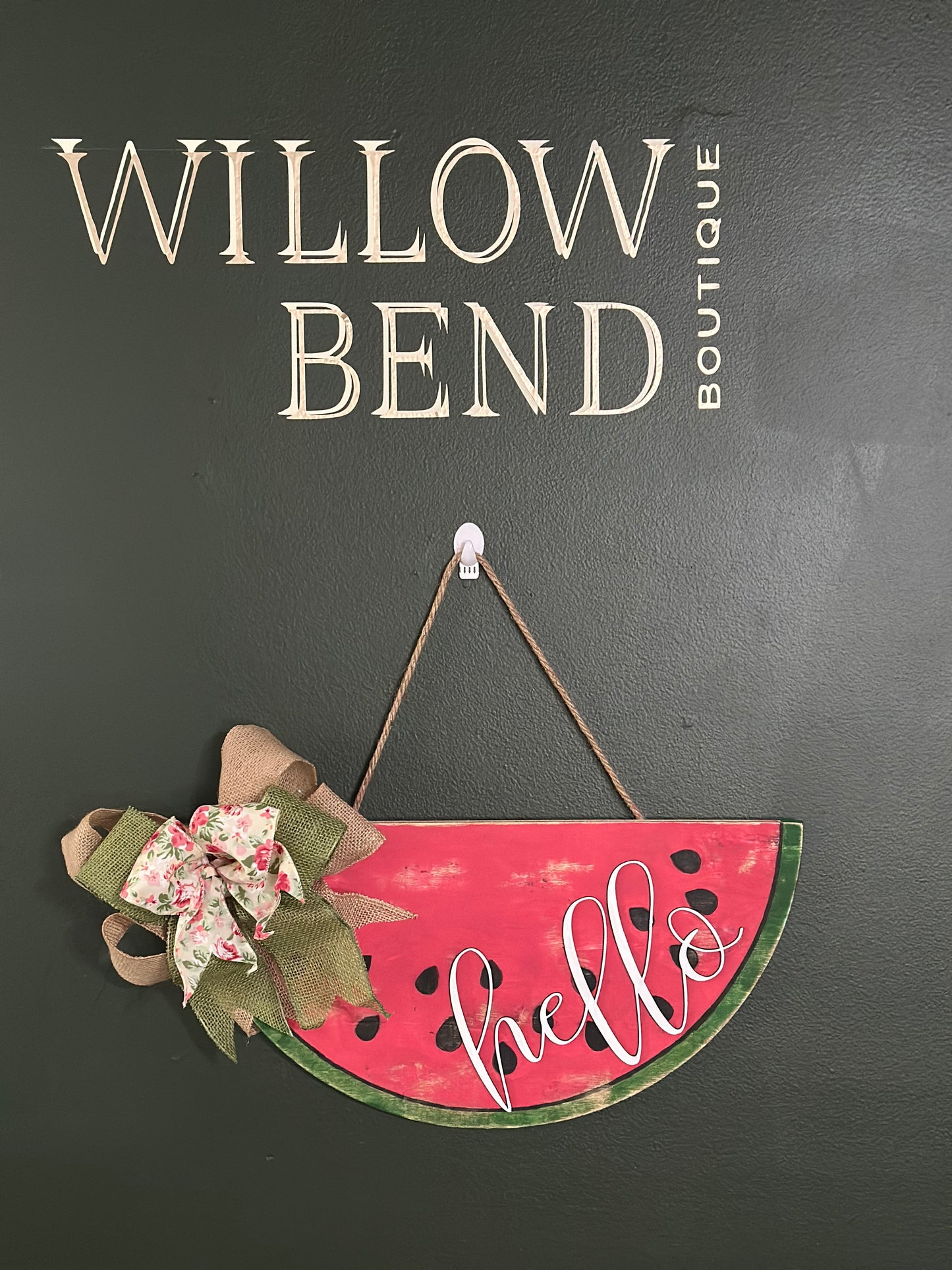 Watermelon Door Hanger