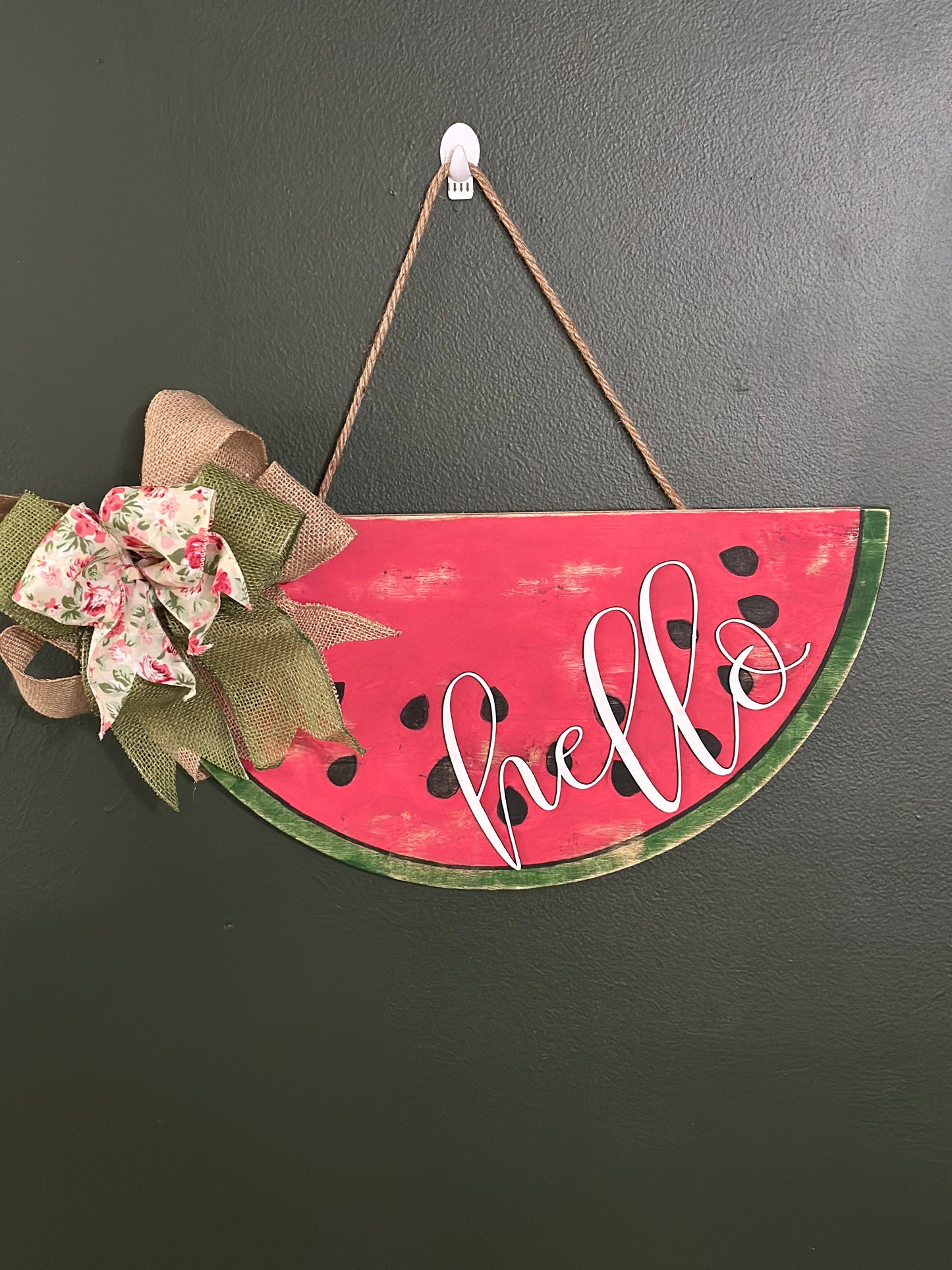 Watermelon Door Hanger
